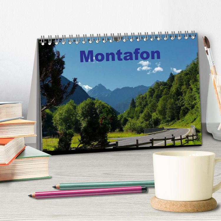 Produktbild: Montafon (Tischkalender 2026 DIN A5 quer), CALVENDO Monatskalender