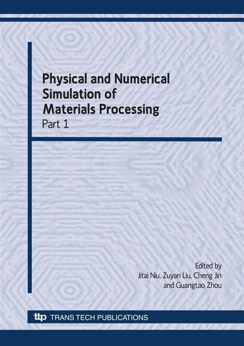 Produktbild: Physical and Numerical Simulation of Materials Processing