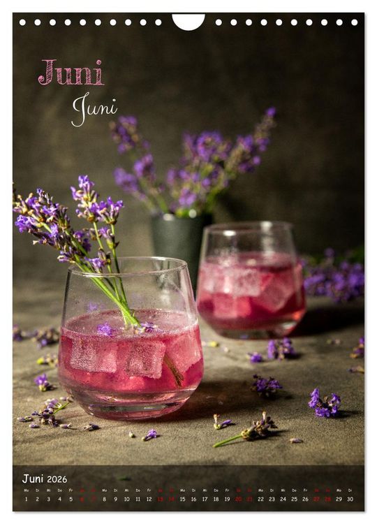 Produktbild: Mix it up - Cocktails (Wandkalender 2026 DIN A4 hoch), CALVENDO Monatskalender