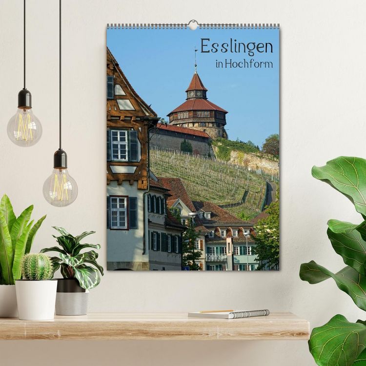 Produktbild: Esslingen in Hochform (Wandkalender 2026 DIN A2 hoch), CALVENDO Monatskalender