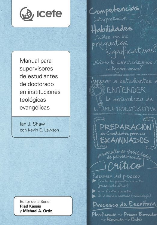 Produktbild: Manual para supervisores de estudiantes de doctorado en instituciones teol&oacute;gicas evang&eacute;licas