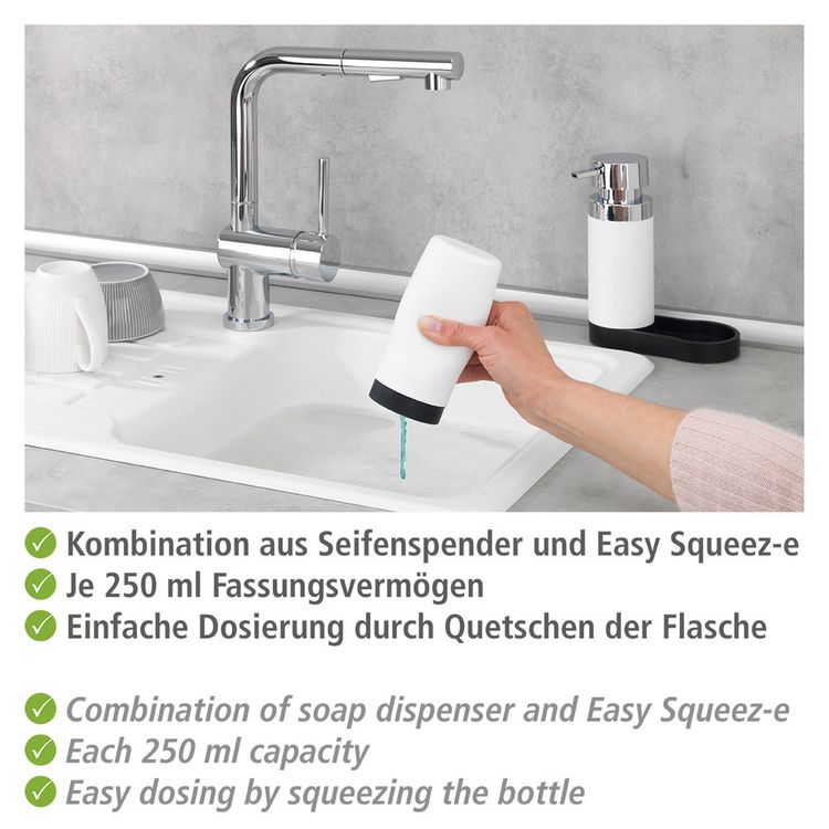 Produktbild: Sp&uuml;lstation Mod. Easy Squeez-e Wei&szlig;, Sp&uuml;lbecken-Organizer