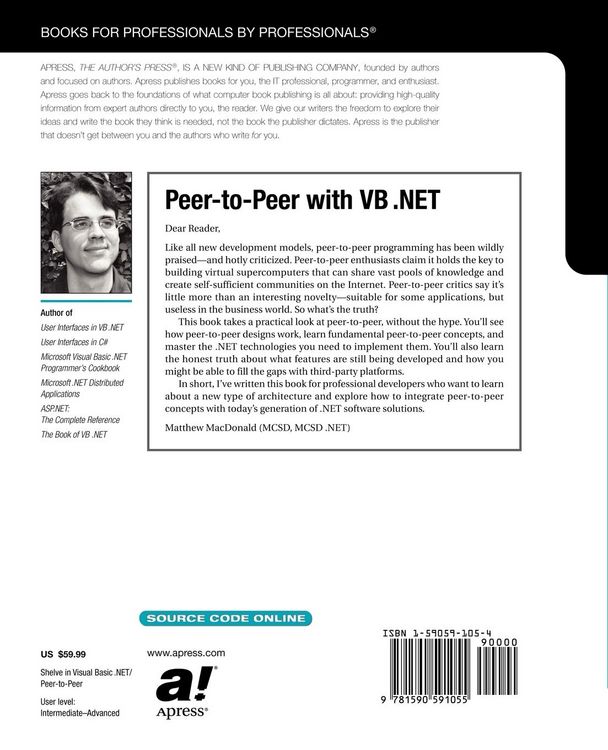 Produktbild: Peer-to-Peer with VB .NET