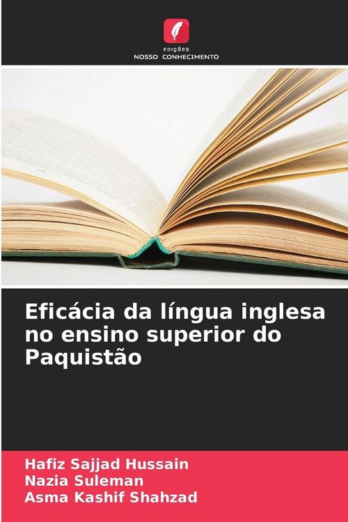 Produktbild: Efic&aacute;cia da l&iacute;ngua inglesa no ensino superior do Paquist&atilde;o
