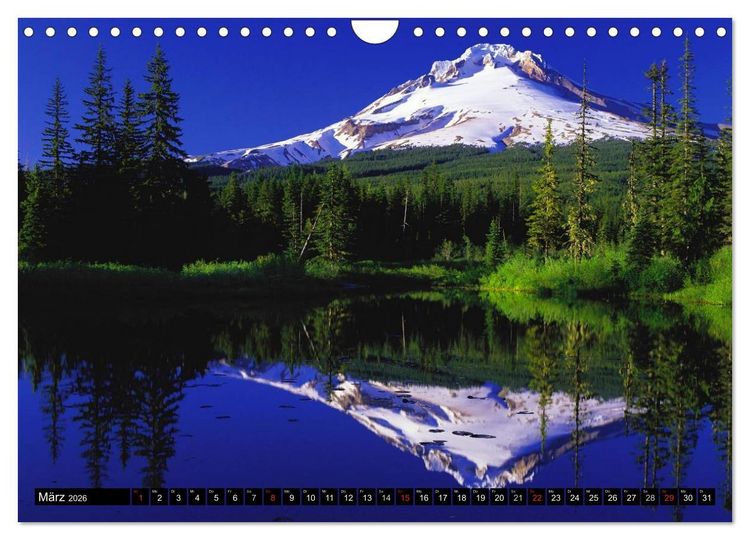 Produktbild: Landschaften im Farbrausch (Wandkalender 2026 DIN A4 quer), CALVENDO Monatskalender