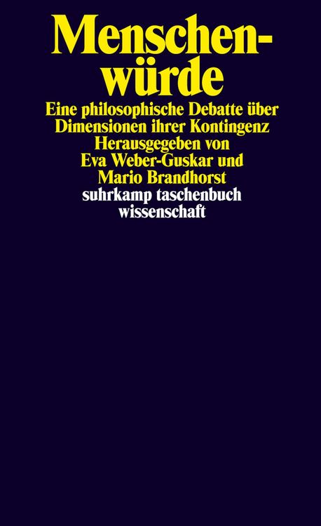 Produktbild: Menschenw&uuml;rde