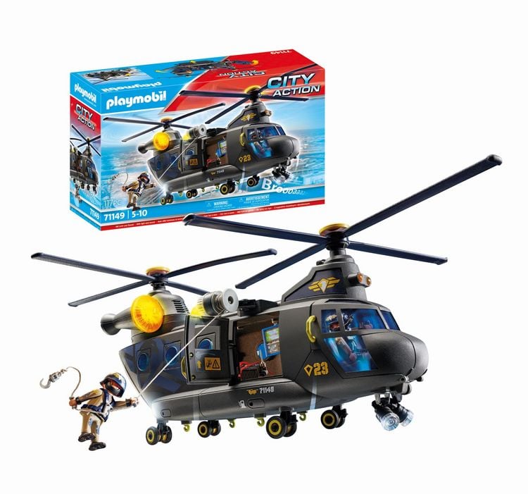 Produktbild: PLAYMOBIL 71149 SWAT-Rettungsflugzeug