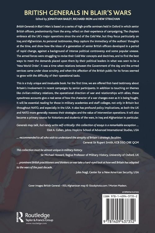Produktbild: British Generals in Blair's Wars