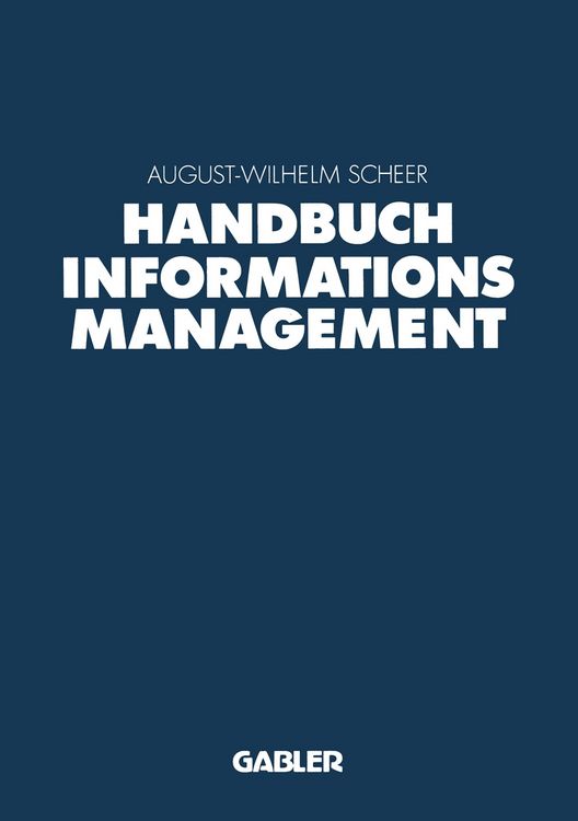 Produktbild: Handbuch Informationsmanagement