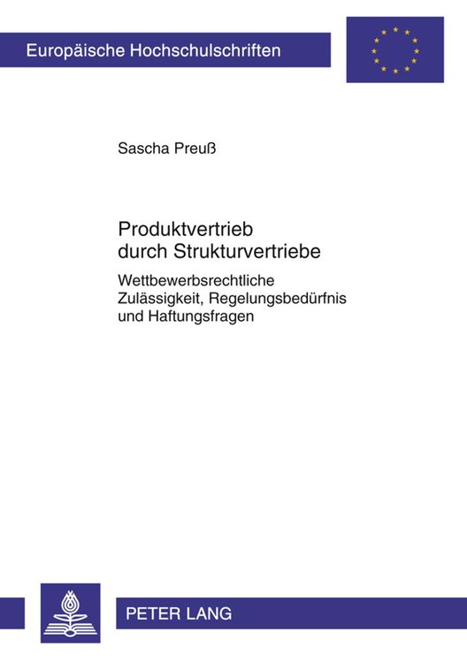Bild vom Artikel Produktvertrieb durch Strukturvertriebe vom Autor Sascha Preuss