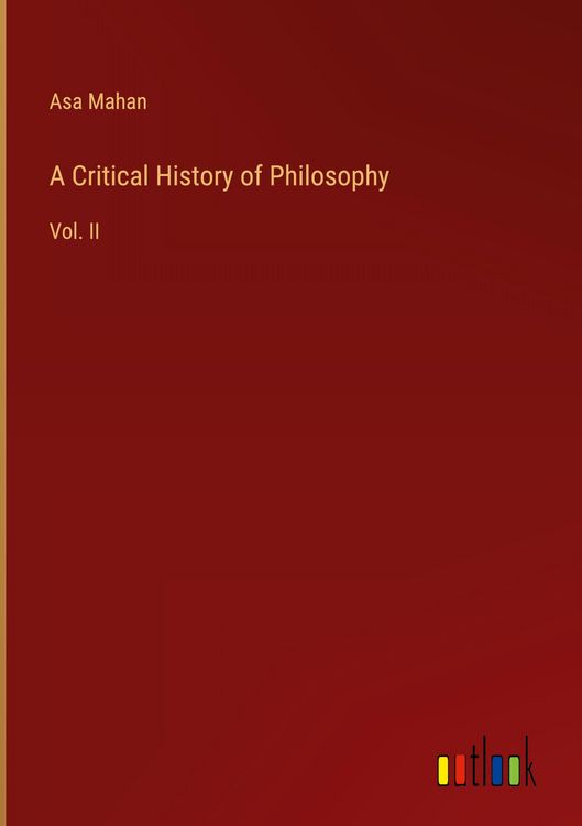 Produktbild: A Critical History of Philosophy