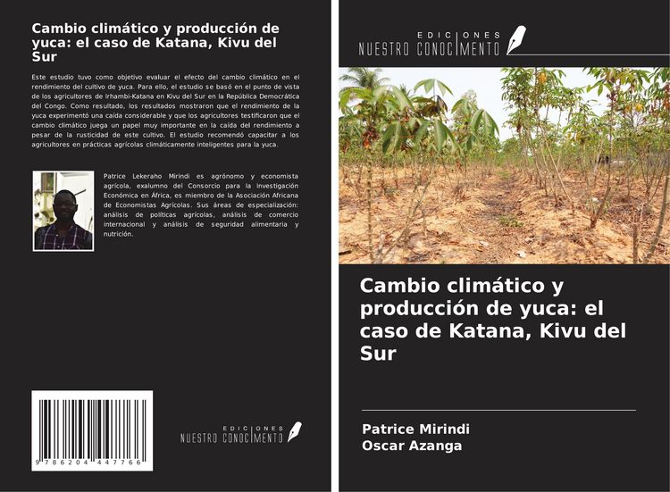 Produktbild: Cambio clim&aacute;tico y producci&oacute;n de yuca: el caso de Katana, Kivu del Sur