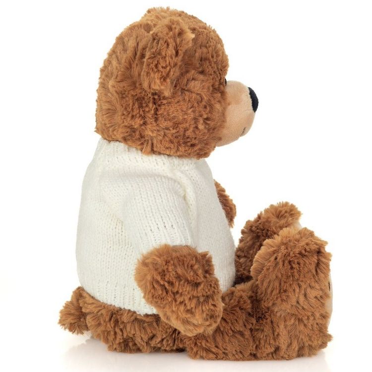 Produktbild: Teddy Hermann 913269 - Teddy Percy mit Pullover, 30 cm, Pl&uuml;sch