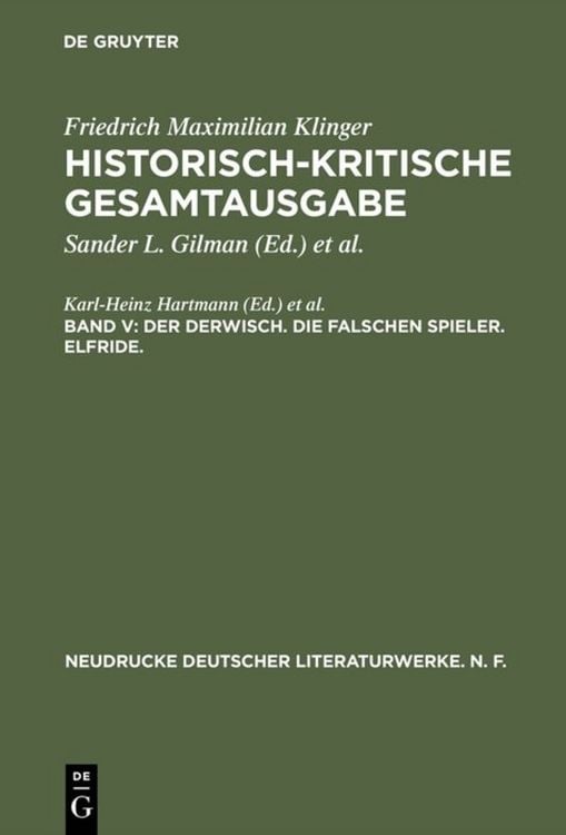 Produktbild: Der Derwisch. Die falschen Spieler. Elfride.