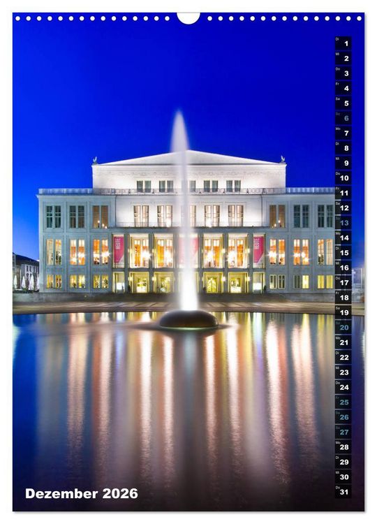 Produktbild: Mein Leipzig (Wandkalender 2026 DIN A3 hoch), CALVENDO Monatskalender
