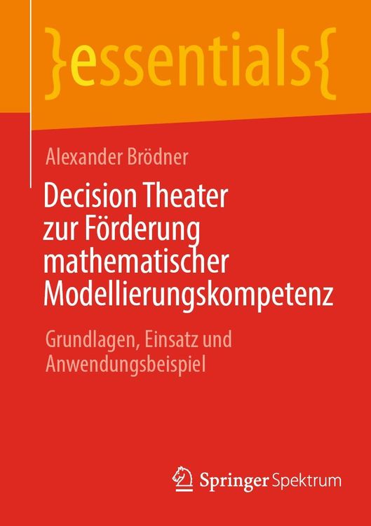 Produktbild: Decision Theater zur F&ouml;rderung mathematischer Modellierungskompetenz