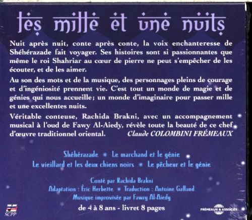 Produktbild: Les mille et une nuits: cont&eacute; par Rachida Brakni