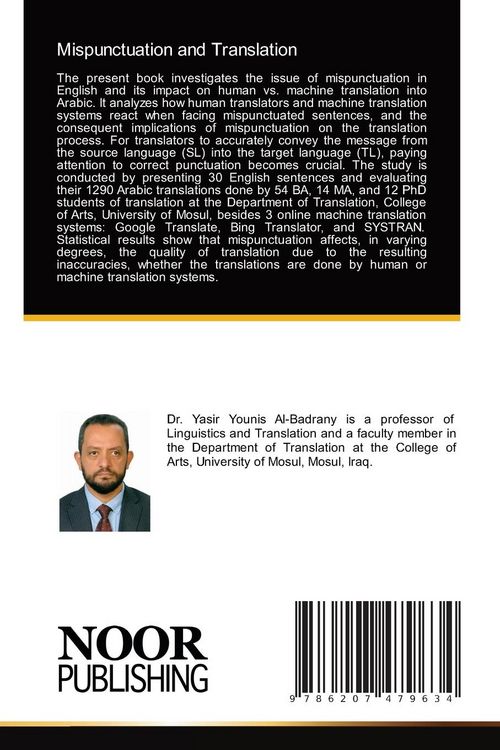 Produktbild: Mispunctuation and Translation