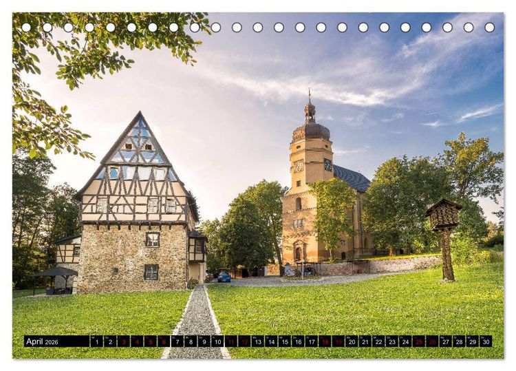 Produktbild: Vogtland - unsere Heimat (Tischkalender 2026 DIN A5 quer), CALVENDO Monatskalender