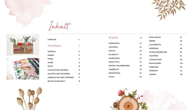 Produktbild: Boho Watercolor &ndash; Flowers & Garden
