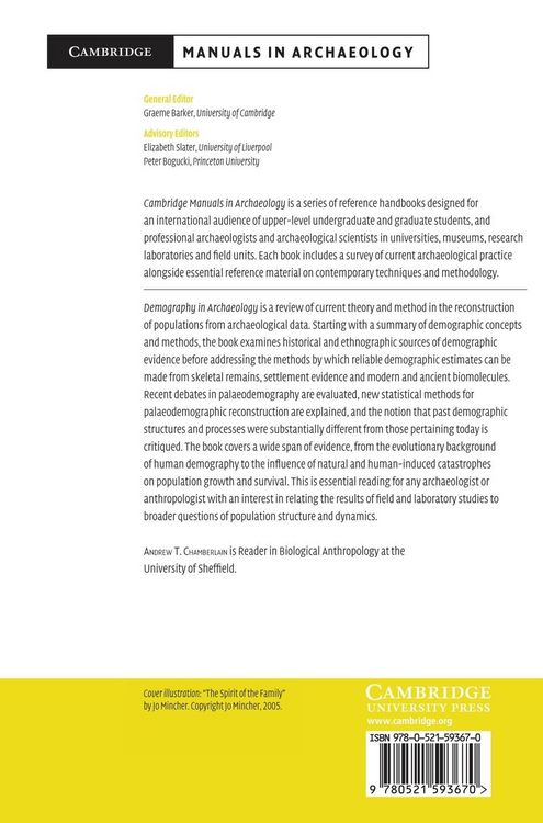 Produktbild: Demography in Archaeology