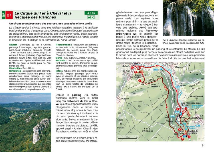 Produktbild: Jura - Franche-Comt&eacute; (Rother Guide de randonn&eacute;es)