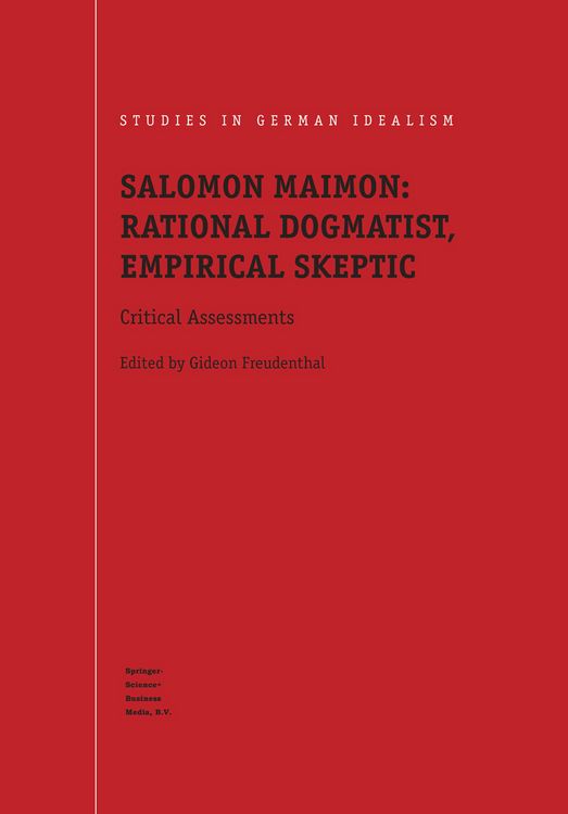 Produktbild: Salomon Maimon: Rational Dogmatist, Empirical Skeptic