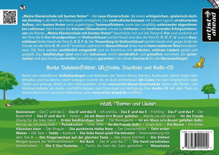 Produktbild: Meine Klavierschule mit bunten Noten!