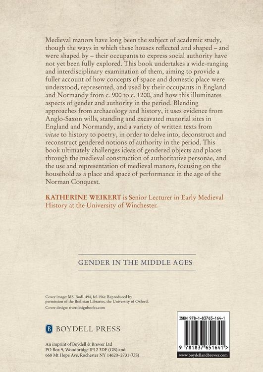 Produktbild: Authority, Gender and Space in the Anglo-Norman World, 900-1200