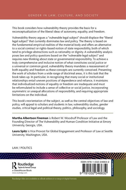 Produktbild: Law, Vulnerability, and the Responsive State