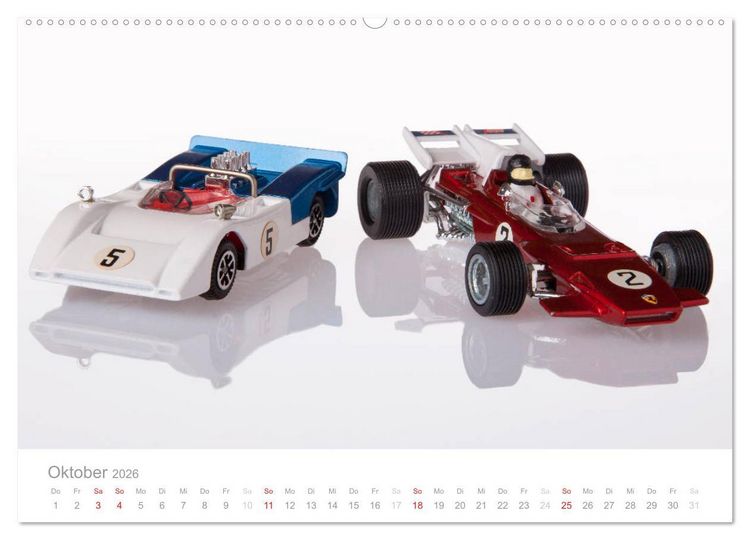 Produktbild: Dinky Toys Spielzeugautos (Wandkalender 2026 DIN A2 quer), CALVENDO Monatskalender