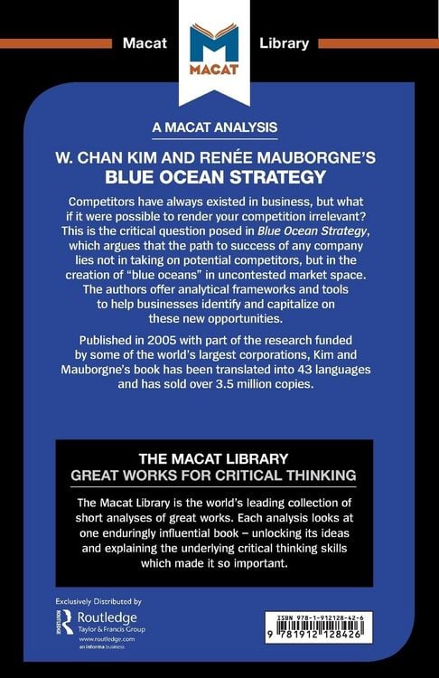 Produktbild: An Analysis of W. Chan Kim and Ren&eacute;e Mauborgne's Blue Ocean Strategy