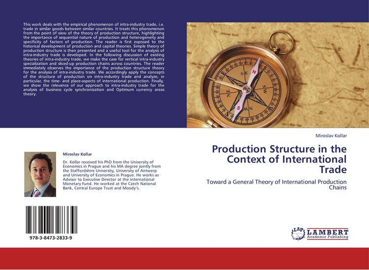 Produktbild: Production Structure in the Context of International Trade