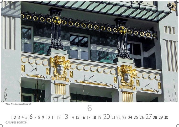 Produktbild: Jugendstil Kalender 2027 &ndash; Wandkalender | Fotokalender Kunst 24x35cm - Stilvolle k&uuml;nstlerische Motive im Jugendstil f&uuml;r das ganze Jahr.