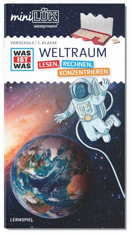 Produktbild: MiniL&Uuml;K. Kindergarten/ Vorschule: WAS IST WAS Erstes Lesen Weltraum