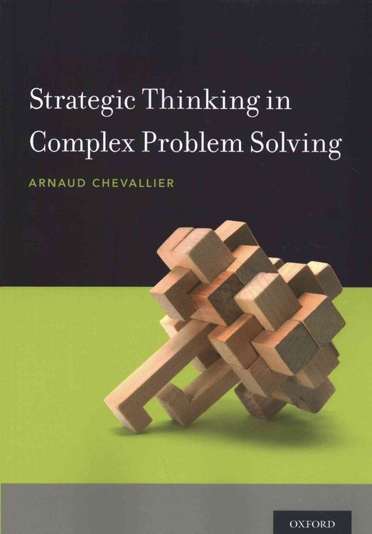 Produktbild: Strategic Thinking in Complex Problem Solving
