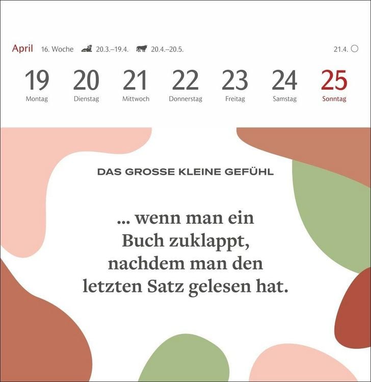 Produktbild: Das gro&szlig;e kleine Gef&uuml;hl Premium-Postkartenkalender 2027 - 53 Postkarten mit Liebeserkl&auml;rungen an allt&auml;gliche Momente