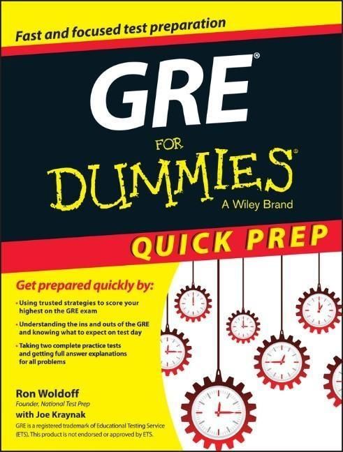 Produktbild: GRE For Dummies Quick Prep