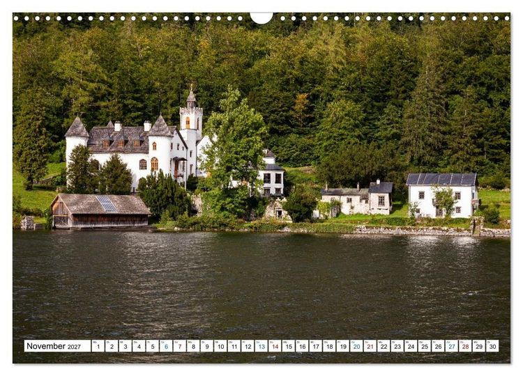 Produktbild: Hallstatt und der Hallst&auml;tter See (Wandkalender 2027 DIN A3 quer), CALVENDO Monatskalender