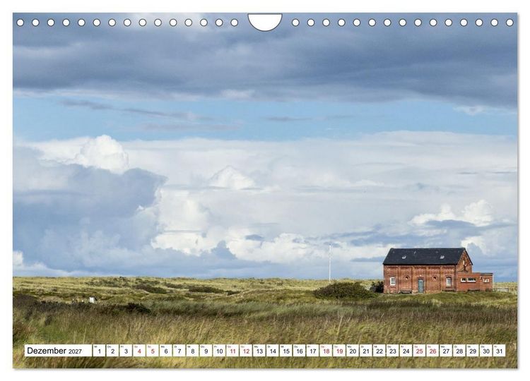 Produktbild: Spiekeroog - Momente einer Reise (Wandkalender 2027 DIN A4 quer), CALVENDO Monatskalender