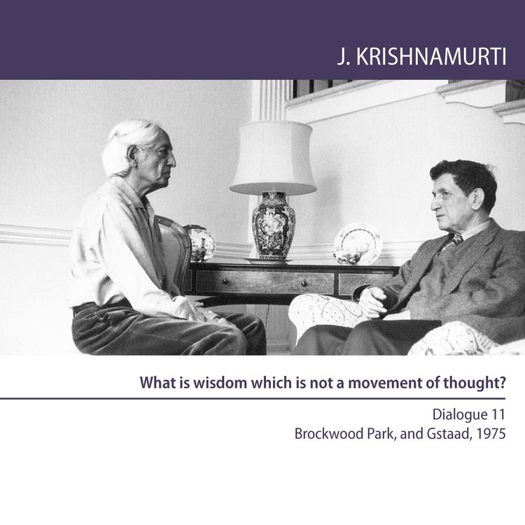 Produktbild: What is wisdom which is not a movement of thought?