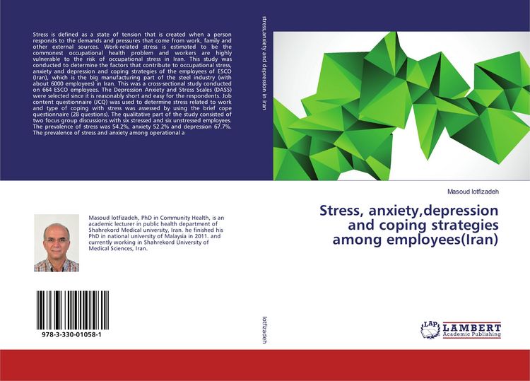Produktbild: Stress, anxiety,depression and coping strategies among employees(Iran)