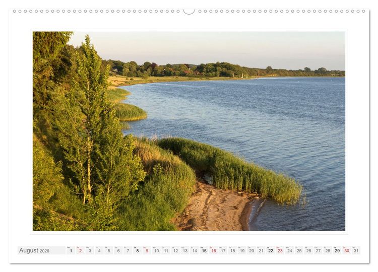 Produktbild: Rund um die Schlei (Wandkalender 2026 DIN A2 quer), CALVENDO Monatskalender