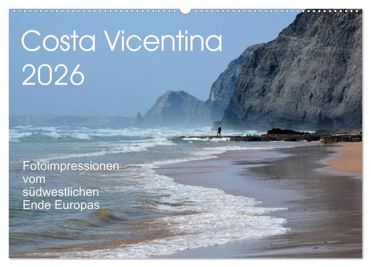 Produktbild: Costa Vicentina (Wandkalender 2026 DIN A2 quer), CALVENDO Monatskalender