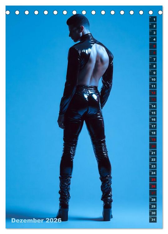 Produktbild: M&auml;nner und Latex (Tischkalender 2026 DIN A5 hoch), CALVENDO Monatskalender