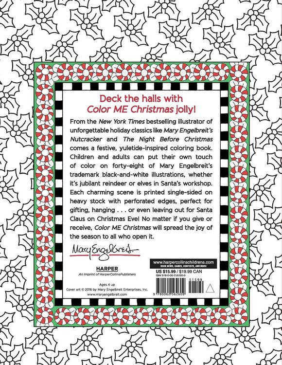 Produktbild: Mary Engelbreit's Color Me Christmas Coloring Book