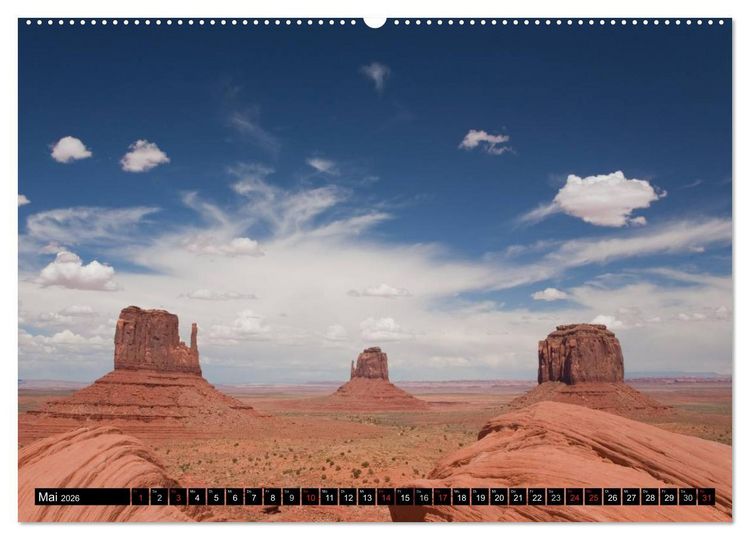Produktbild: Blickpunkte der USA (hochwertiger Premium Wandkalender 2026 DIN A2 quer), Kunstdruck in Hochglanz