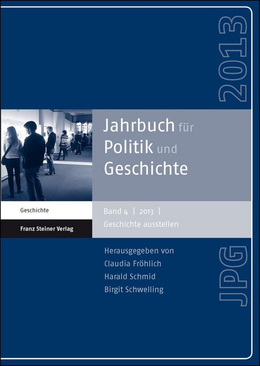Produktbild: Jahrbuch f&uuml;r Politik und Geschichte 4 (2013)