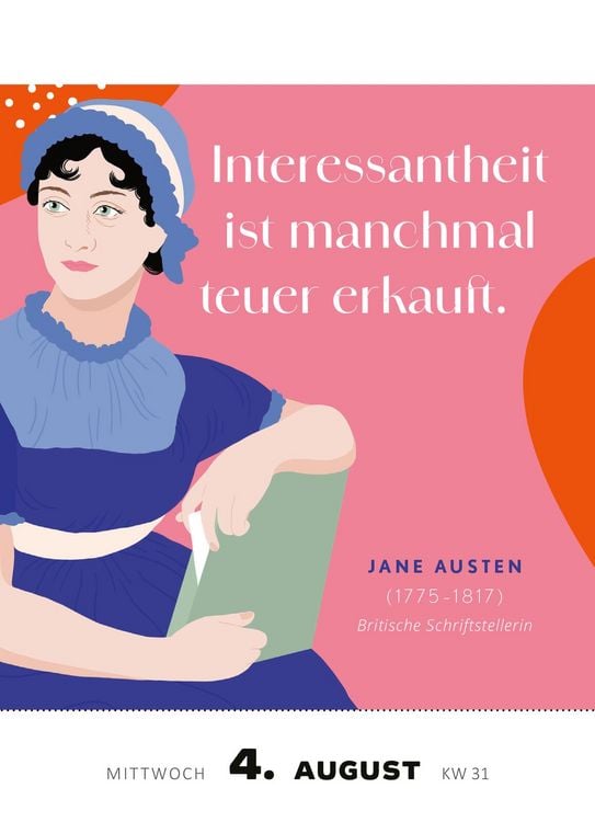 Produktbild: Abrei&szlig;kalender Kluge Frauen, die unsere Welt inspirieren 2027