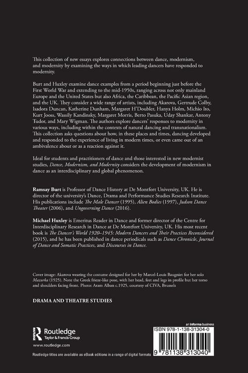 Produktbild: Dance, Modernism, and Modernity